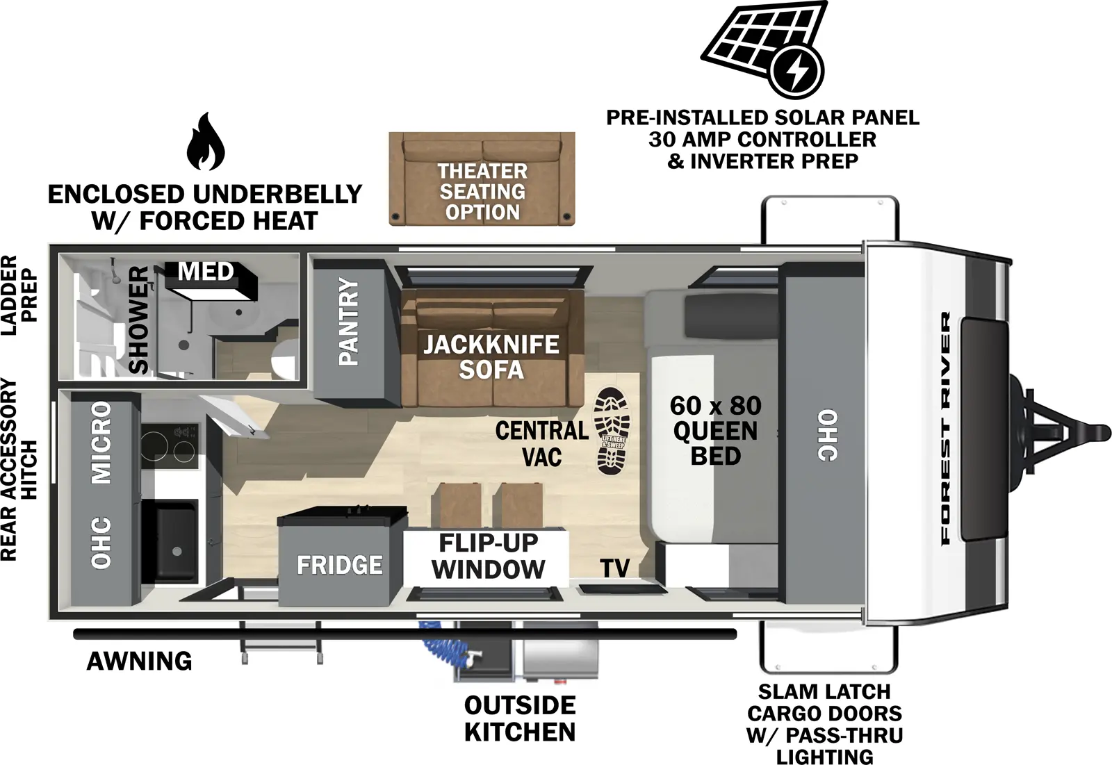 Ibex 16MBJ Floorplan